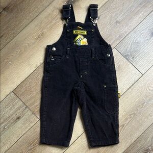 Vintage Matchbox Overalls Toddler 2T Corduroy Dump truck 100% Cotton